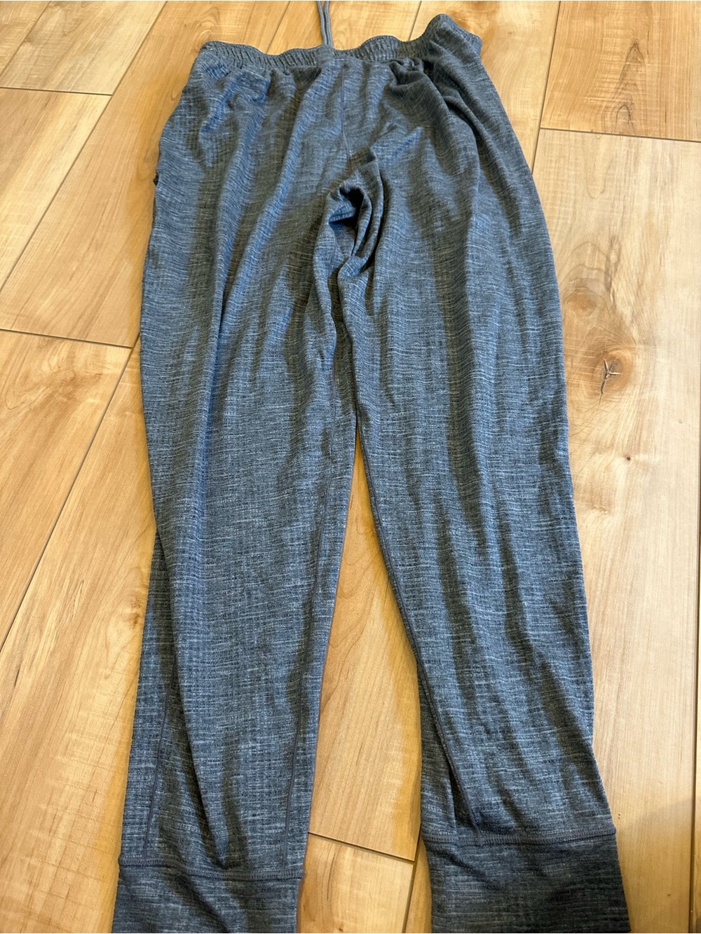 Nike yoga Heather Gray Knit Lounge Pants